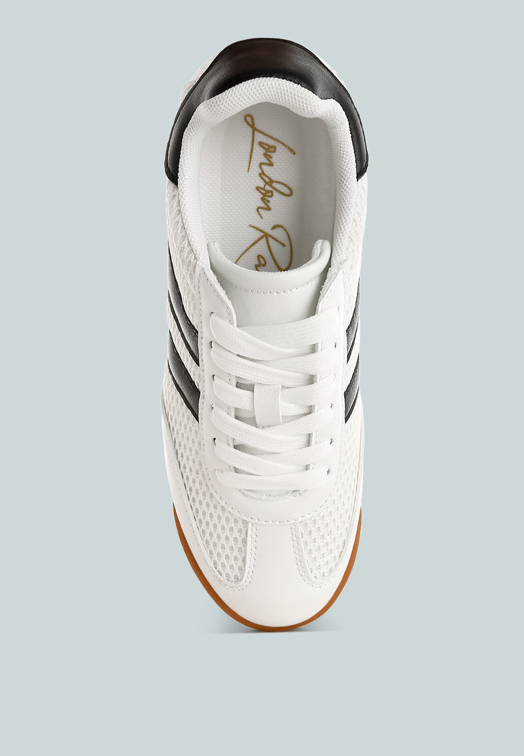 Blaster Casual Striped Lace-Up Sneakers-3