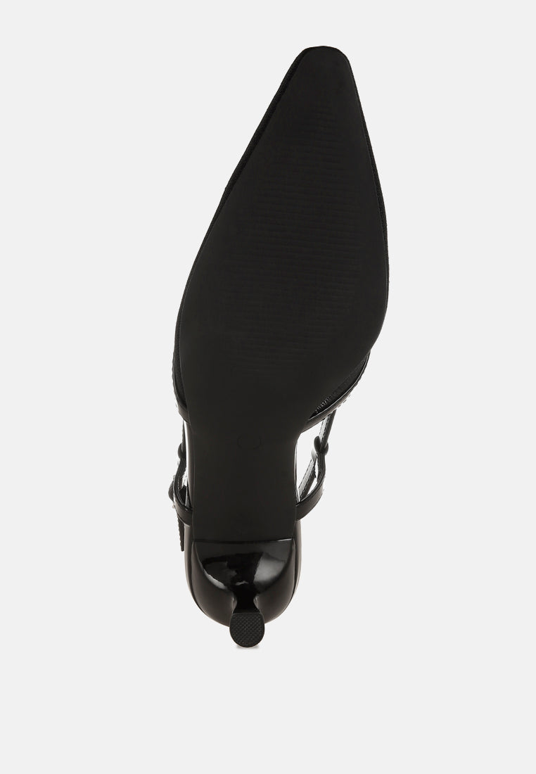 Florina Snip-Toe Slingback Heel Sandals-4