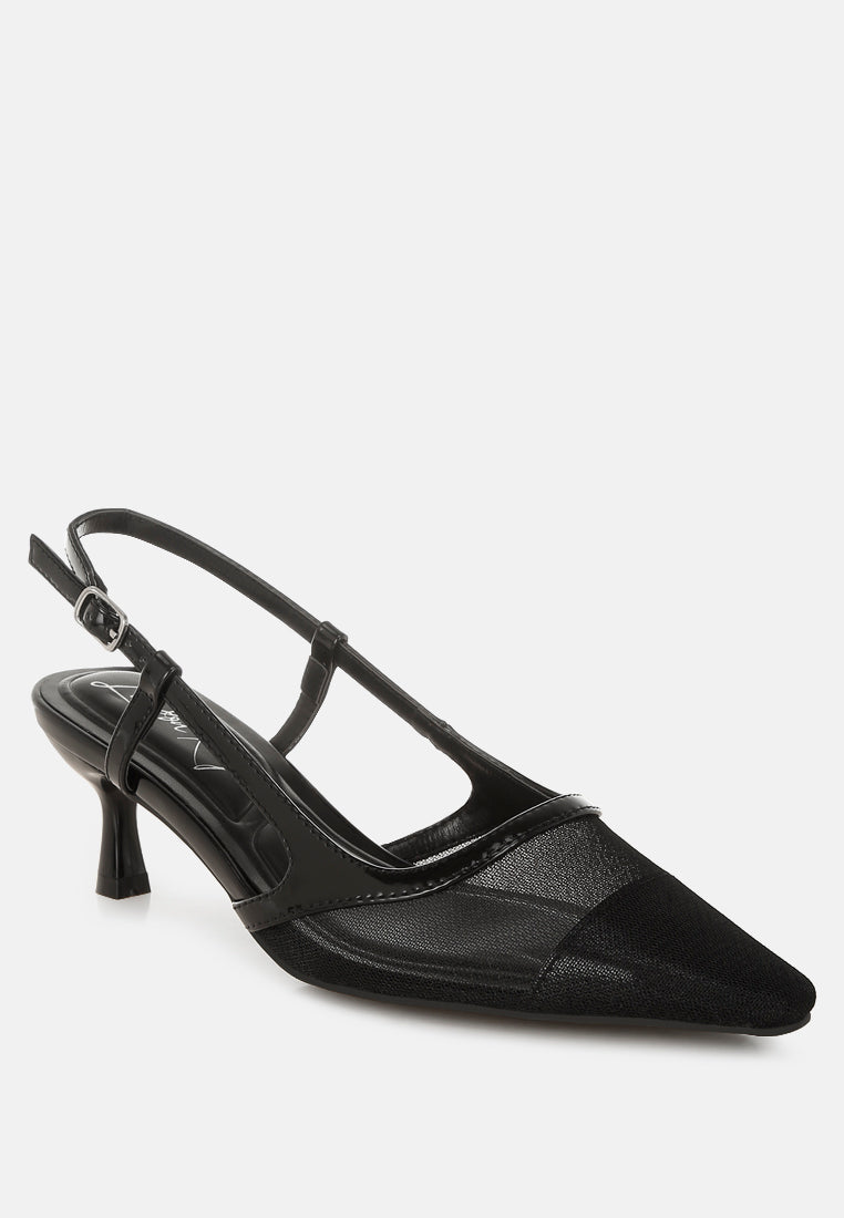 Florina Snip-Toe Slingback Heel Sandals-1