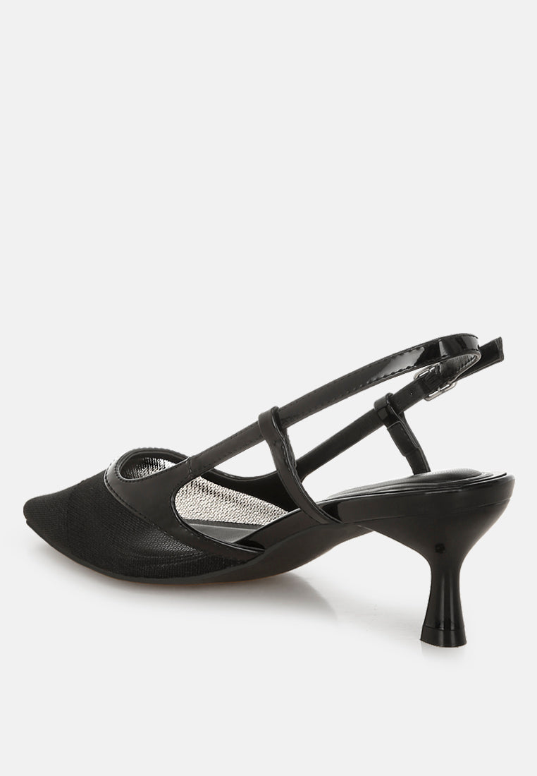 Florina Snip-Toe Slingback Heel Sandals-2