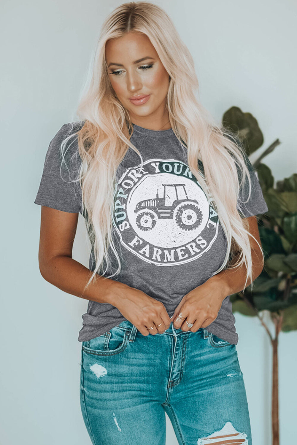 SUPPORT YOUR LOCAL FARMERS Graphic Tee-4