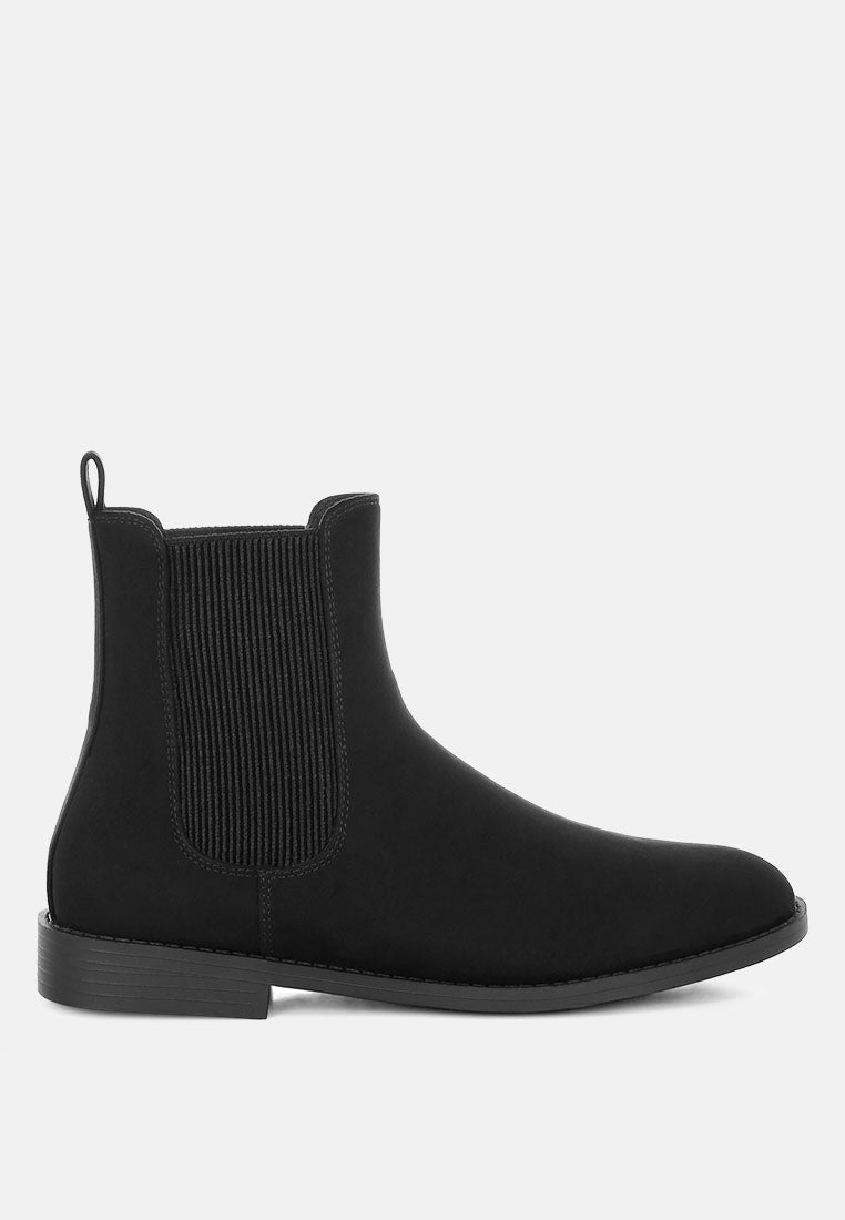 AYASA Low Block Heel Chelsea Boots-0