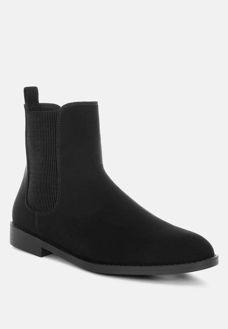 AYASA Low Block Heel Chelsea Boots-1