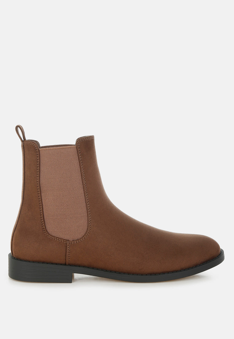 AYASA Low Block Heel Chelsea Boots-5