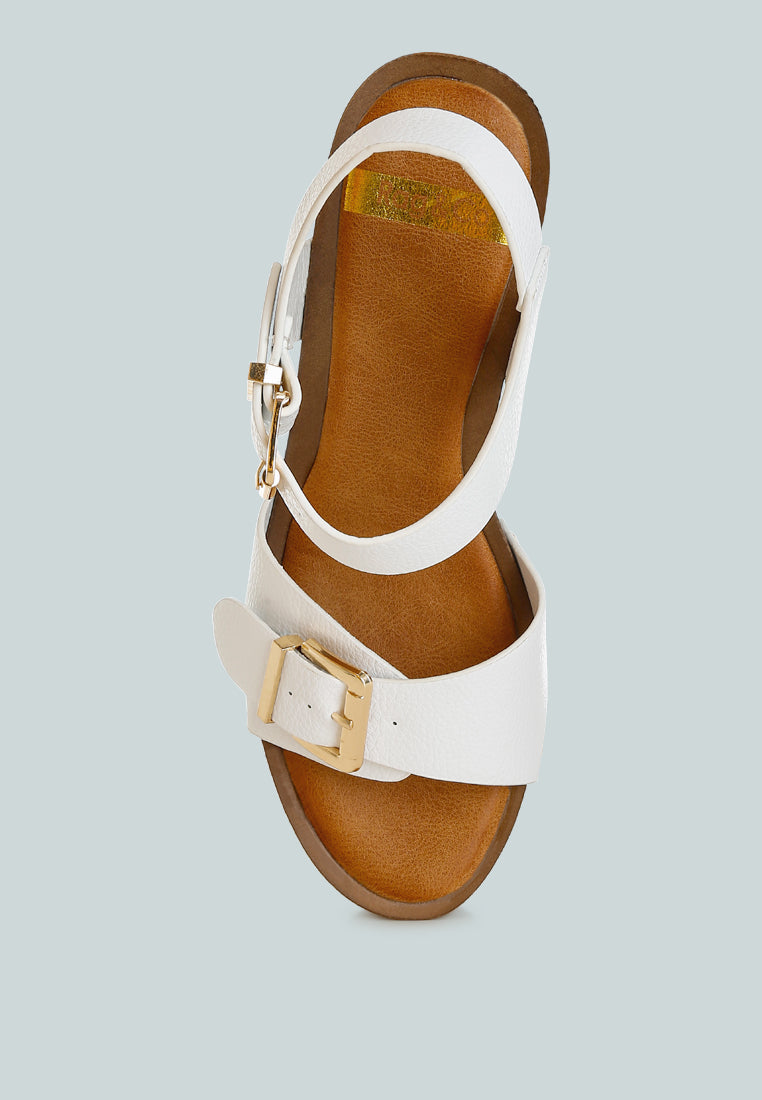 Ompasa Genuine Leather Clog Sandals-3