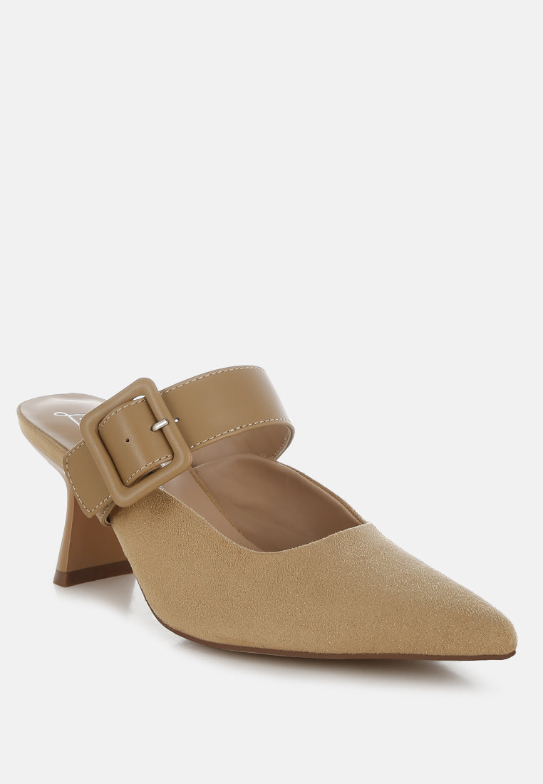 Onagra Microfiber Pointy Slip-On Mules-1