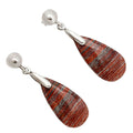 Snake Skin Jasper Earrings E-1199 SDE90714-0