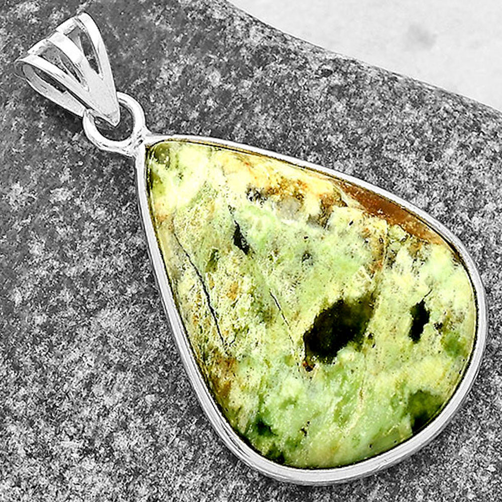 Natural Chrome Chalcedony Pendant P-1001 SDP119012-2
