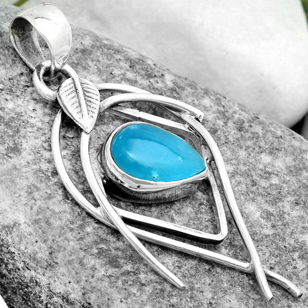Natural Smithsonite Pendant P-1504 SDP123760-2