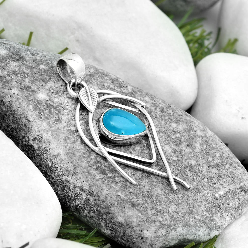 Natural Smithsonite Pendant P-1504 SDP123760-1