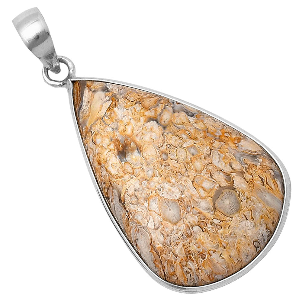 Natural Rock Calcy Pendant P-1001 SDP141819-1
