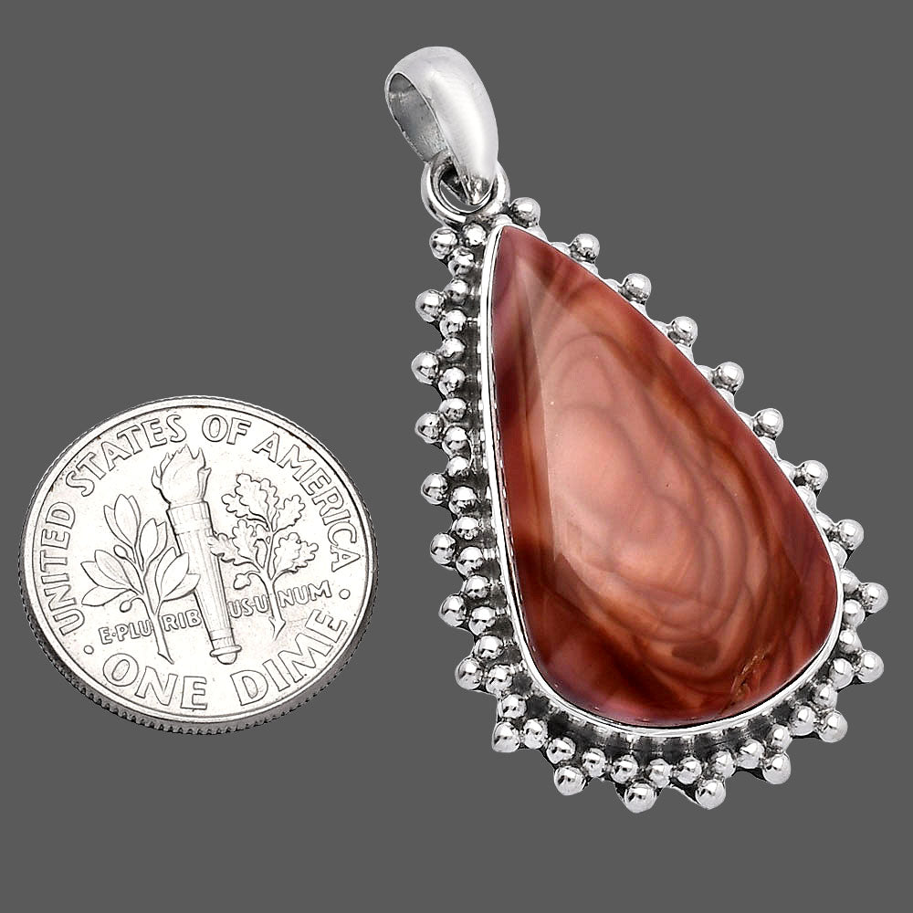 Natural Imperial Jasper - Mexico Pendant P-1066 SDP146182-2