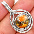 Natural Indonesian Bumble Bee Pendant P-1410 SDP151070-0