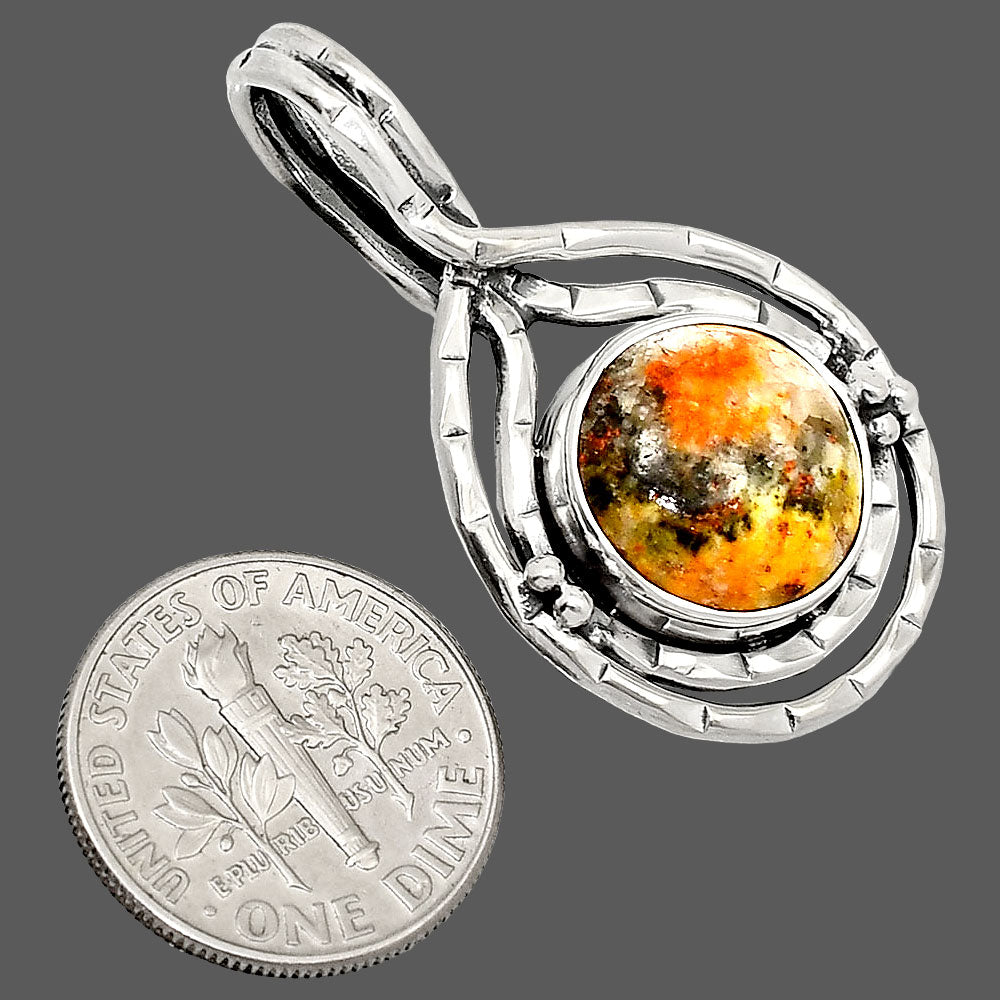 Natural Indonesian Bumble Bee Pendant P-1410 SDP151070-2