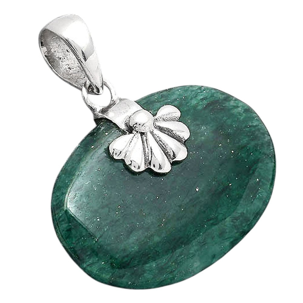 Natural Green Aventurine Pendant P-1522 SDP154801-1