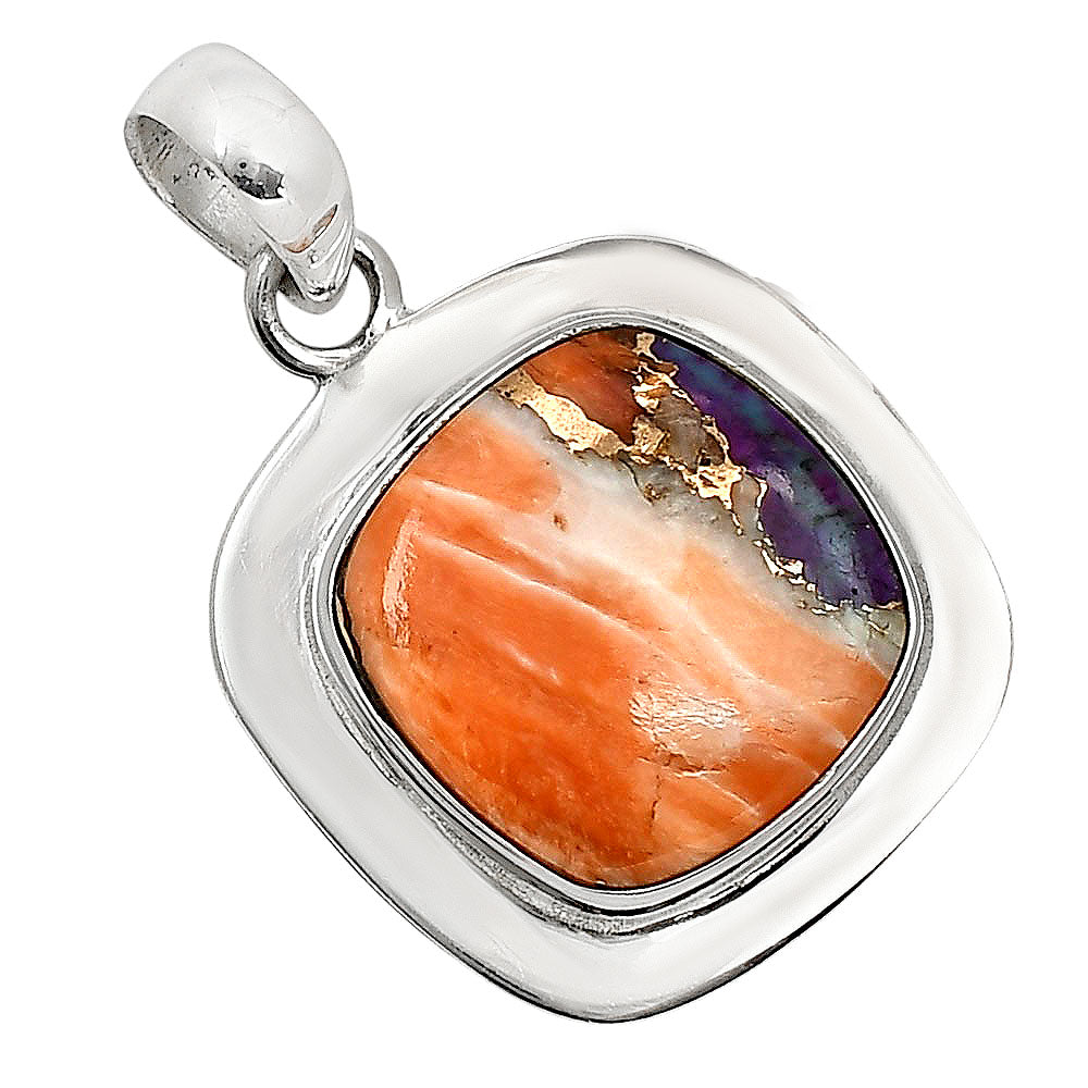Spiny Oyster Turquoise Pendant P-1076 SDP158135-0