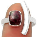 Natural Tourmaline Quartz Ring size-8 R-1457 SDR167239-0