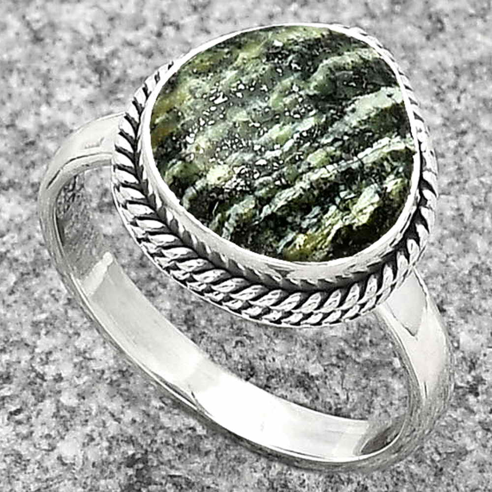 Natural Chrysotile Ring size-7.5 R-1009 SDR181289-2