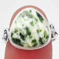 Spiral - Natural Dioptase Ring size-8.5 R-1062 SDR214055-0