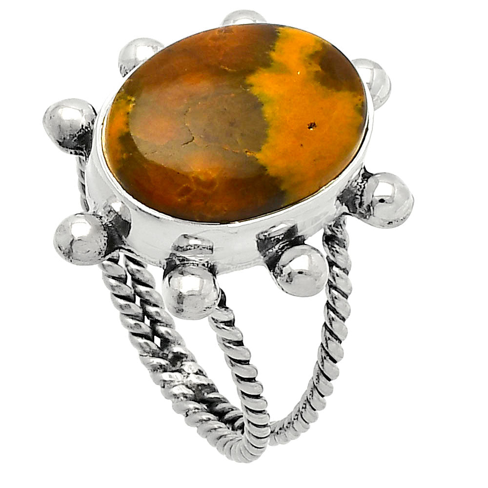 Natural Ocean Jasper - Madagascar Ring size-9 R-1268 SDR229017-1
