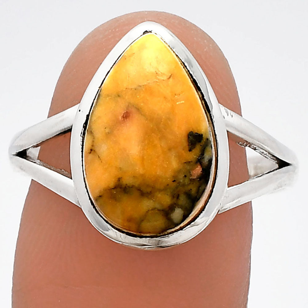 Natural Honey Dendritic Opal Ring size-9.5 R-1005 SDR230565-0