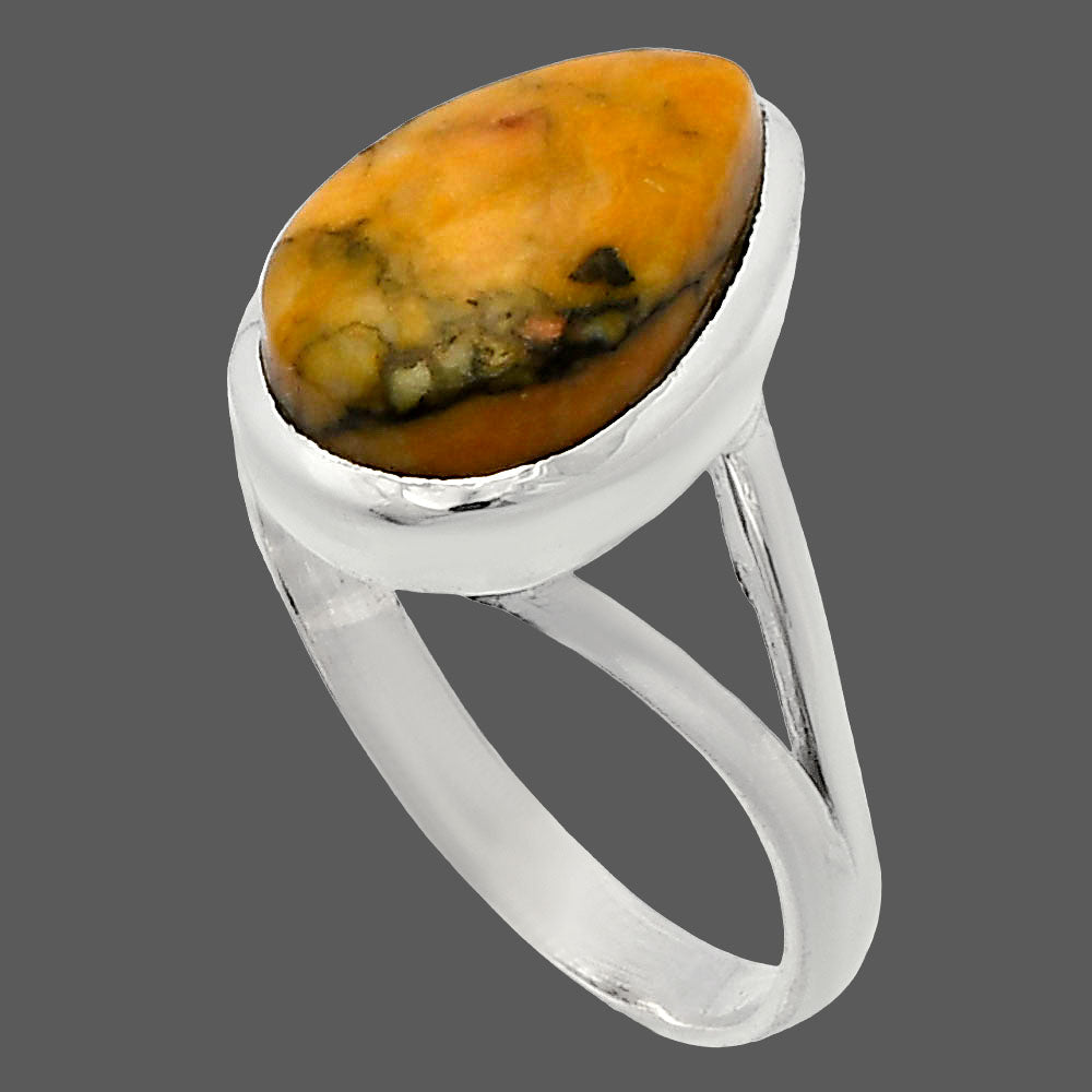 Natural Honey Dendritic Opal Ring size-9.5 R-1005 SDR230565-2