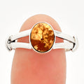 Natural Picture Jasper Ring size-8.5 R-1472 SDR233814-0