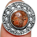 Natural Poppy Jasper Ring size-6 R-1256 SDR243105-0