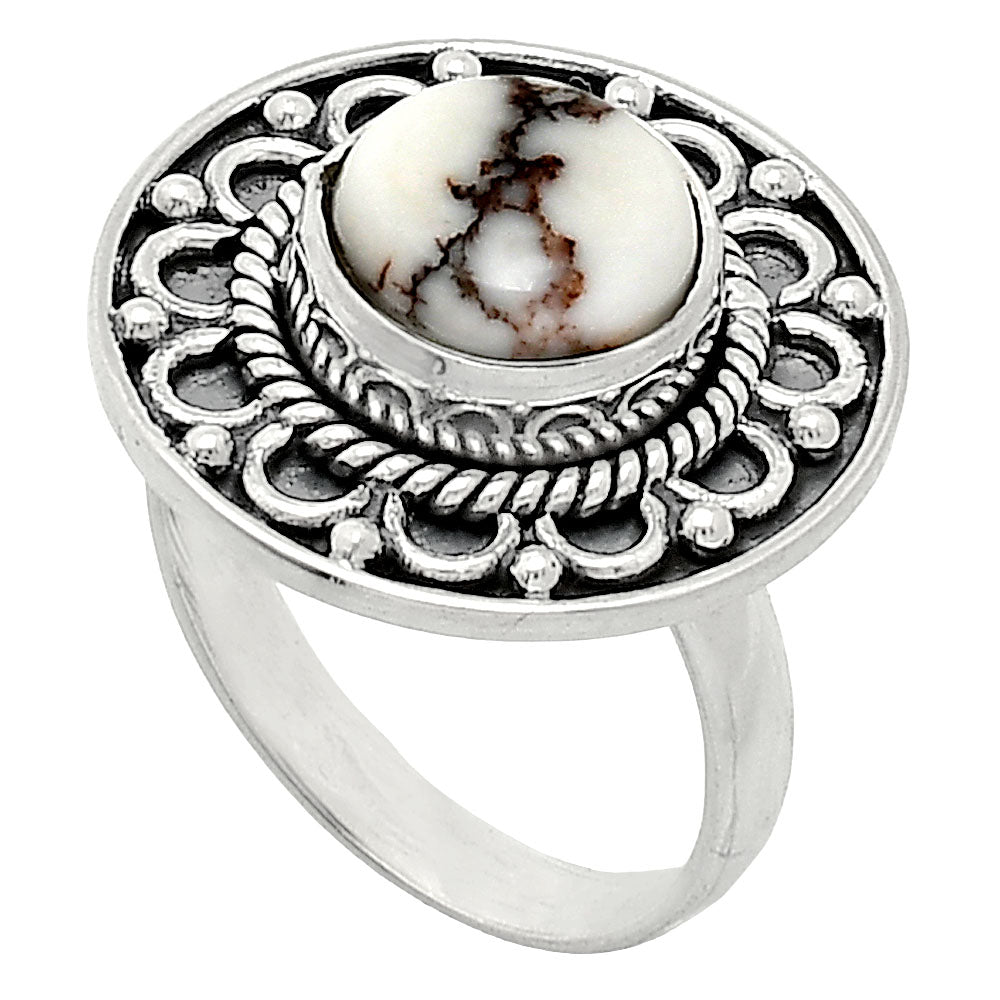 Natural Wild Horse Jasper Ring size-6 R-1256 SDR243113-1
