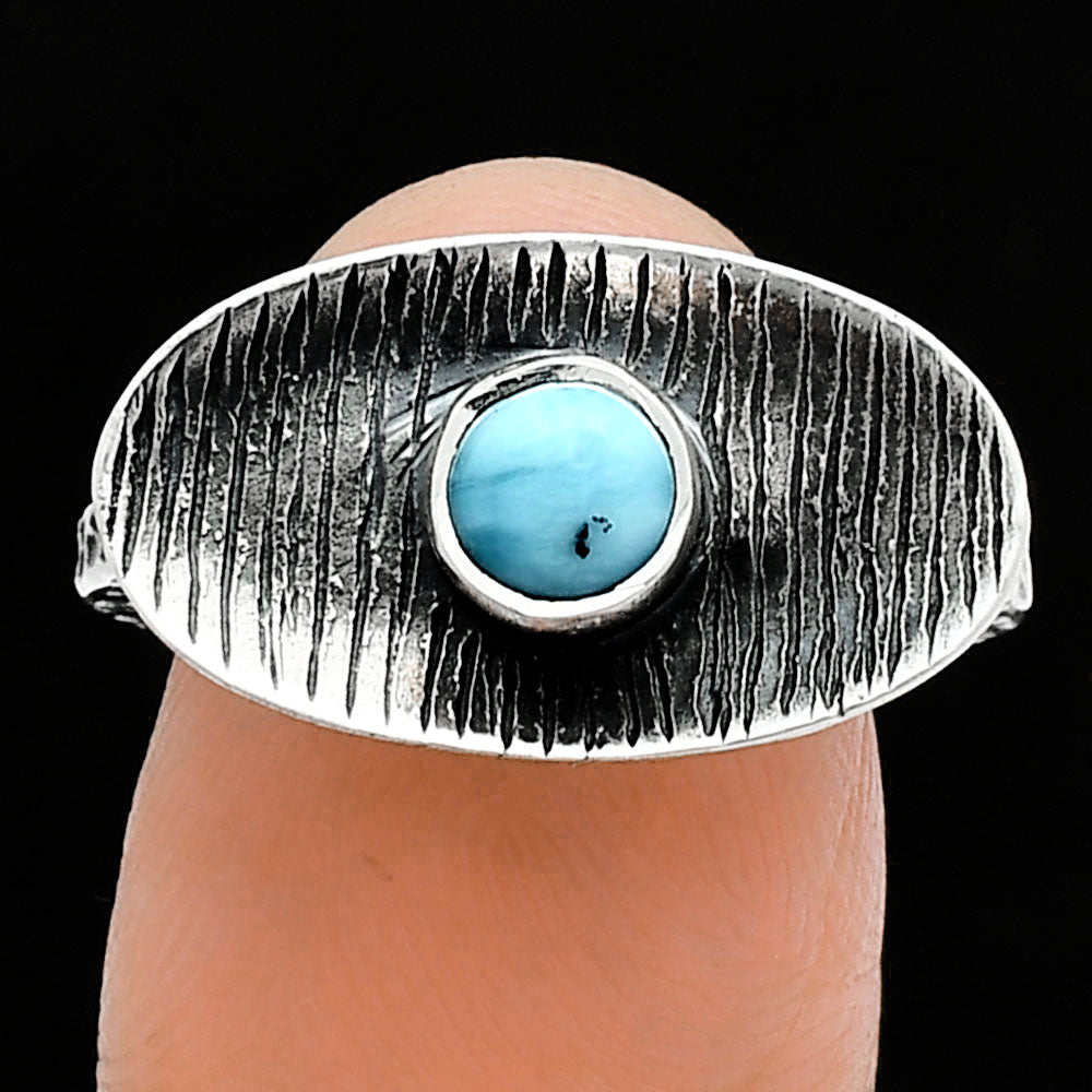 Larimar (Dominican Republic) Ring size-7.5 R-1573 SDR244269-0