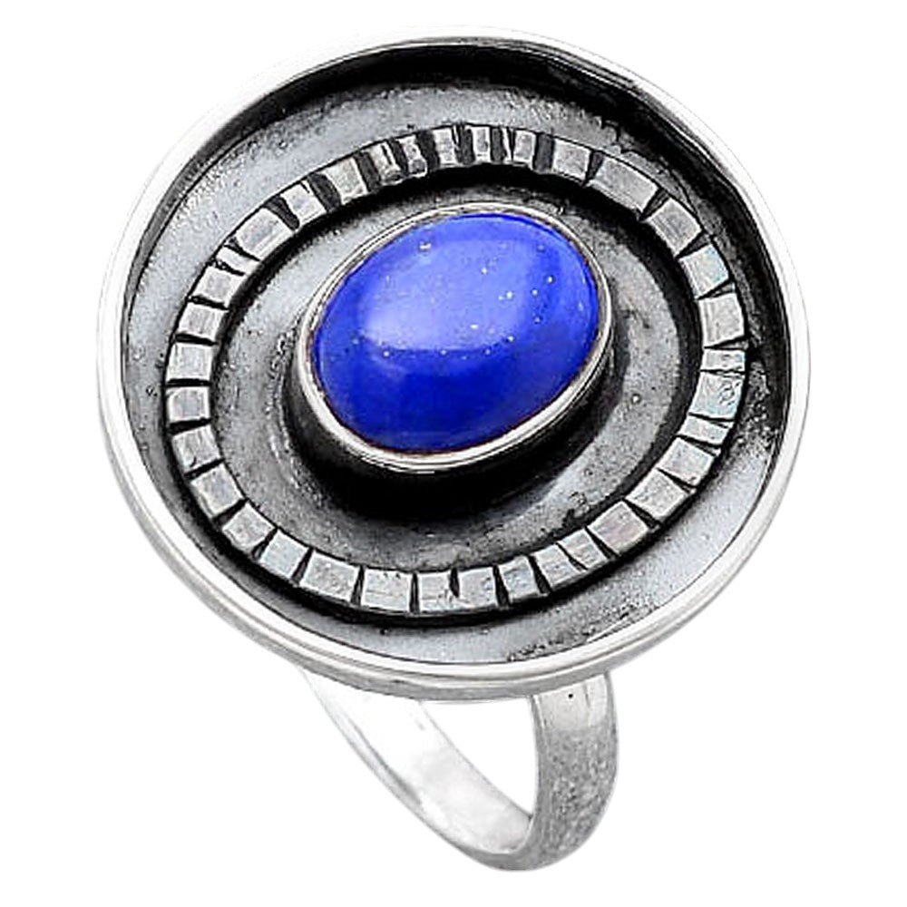 Natural Lapis Ring size-8.5 R-1080 SDR245595-1
