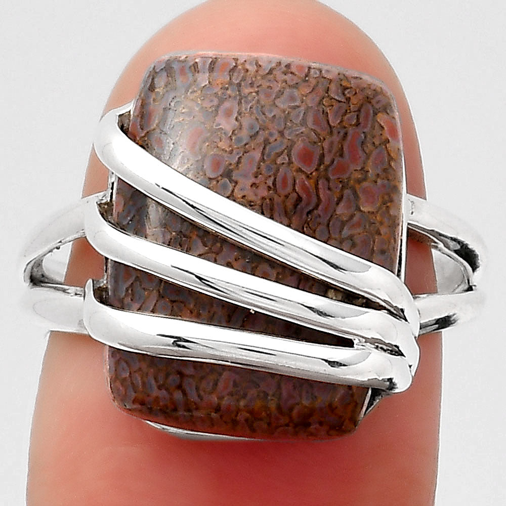 Natural Purpurite - South Africa Ring size-7.5 R-1444 SDR245797-0
