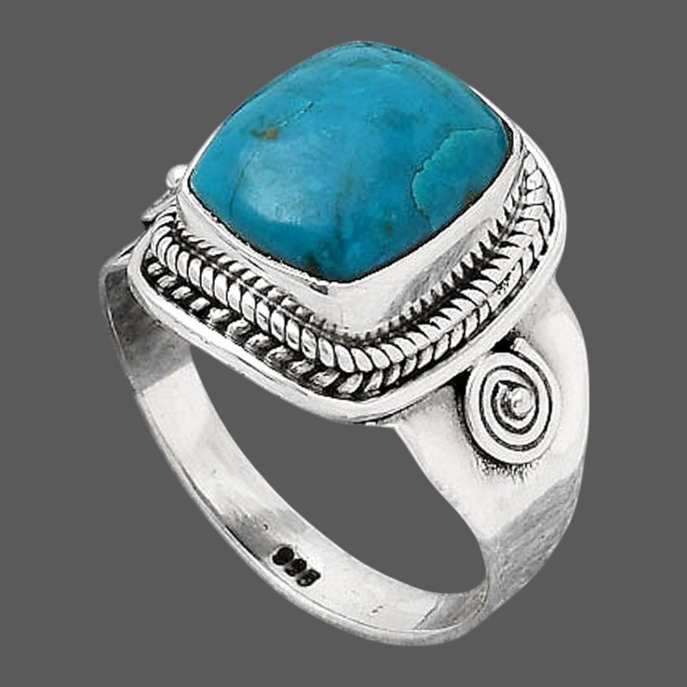 Natural Peruvian Opalina Ring size-7 R-1398 SDR246067-2