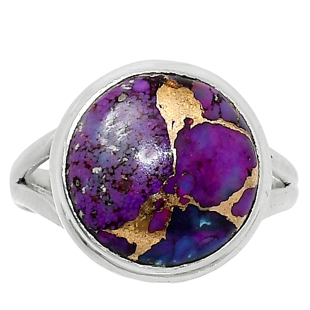 Copper Purple Turquoise - Arizona Ring size-9 R-1008 SDR249019-0