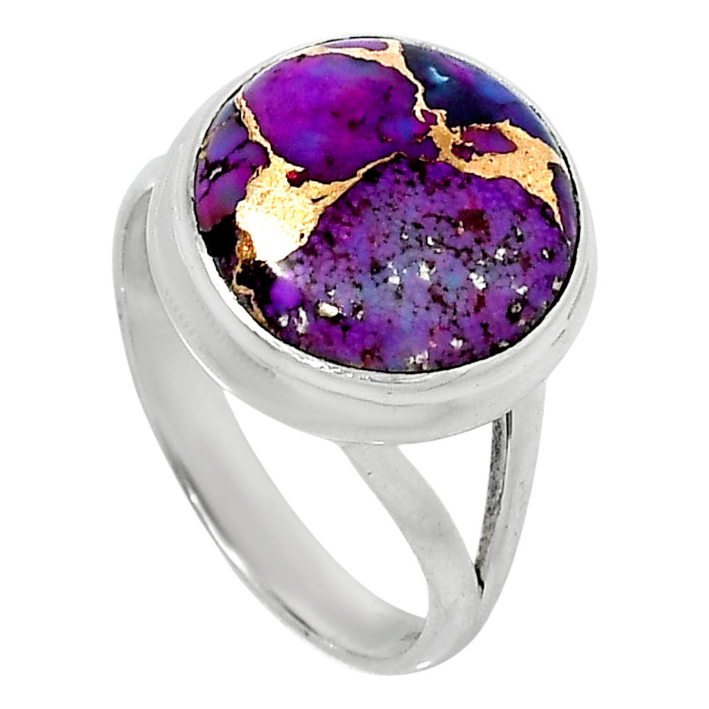Copper Purple Turquoise - Arizona Ring size-9 R-1008 SDR249019-1