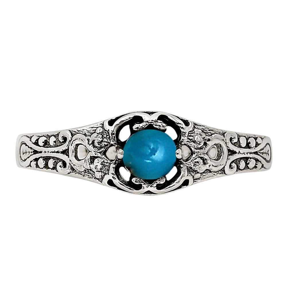 Sleeping Beauty Turquoise Ring size-5 R-1172 SDR251956-0