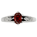 Hessonite Garnet Ring size-8 R-1172 SDR252611-0