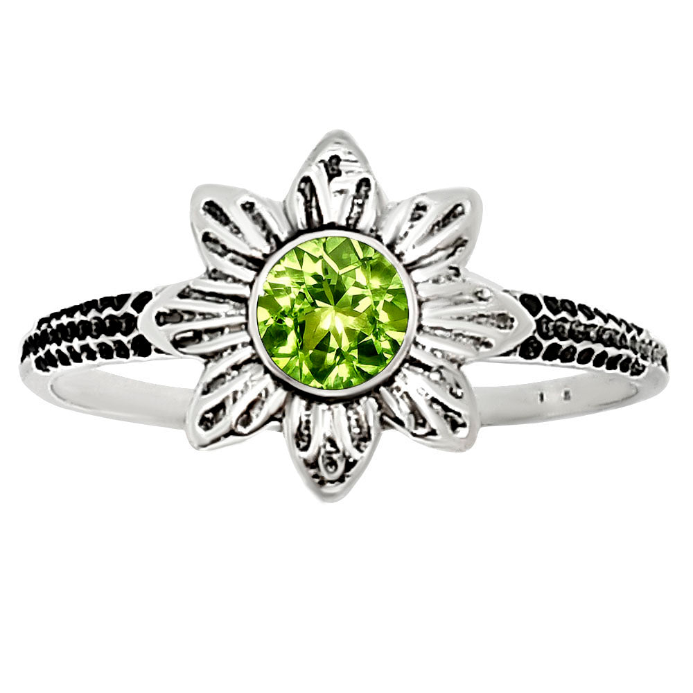 Peridot Ring size-6 R-1710 SDR252742-0