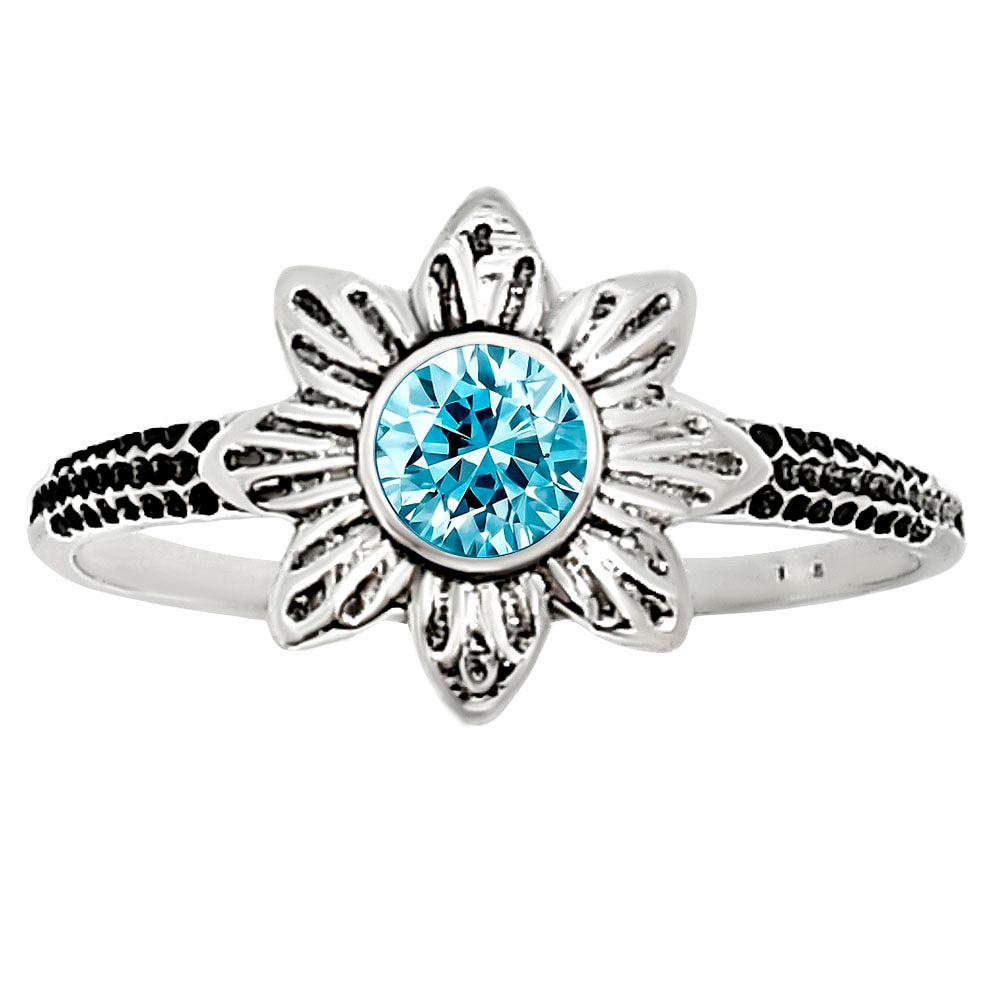 Sky Blue Topaz Ring size-7 R-1710 SDR252747-0