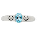 Sky Blue Topaz Ring size-6 R-1730 SDR252773-0
