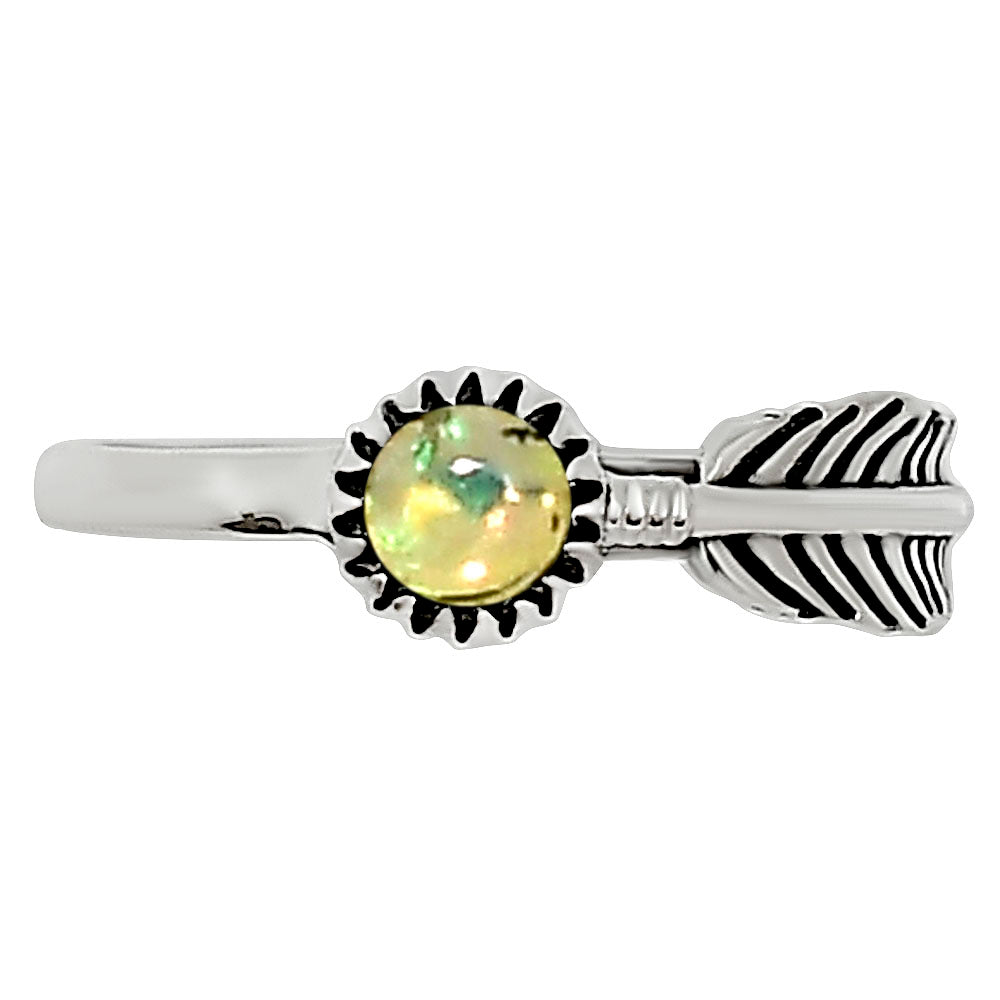 Ethiopian Opal Ring size-5 R-1042 SDR253880-0