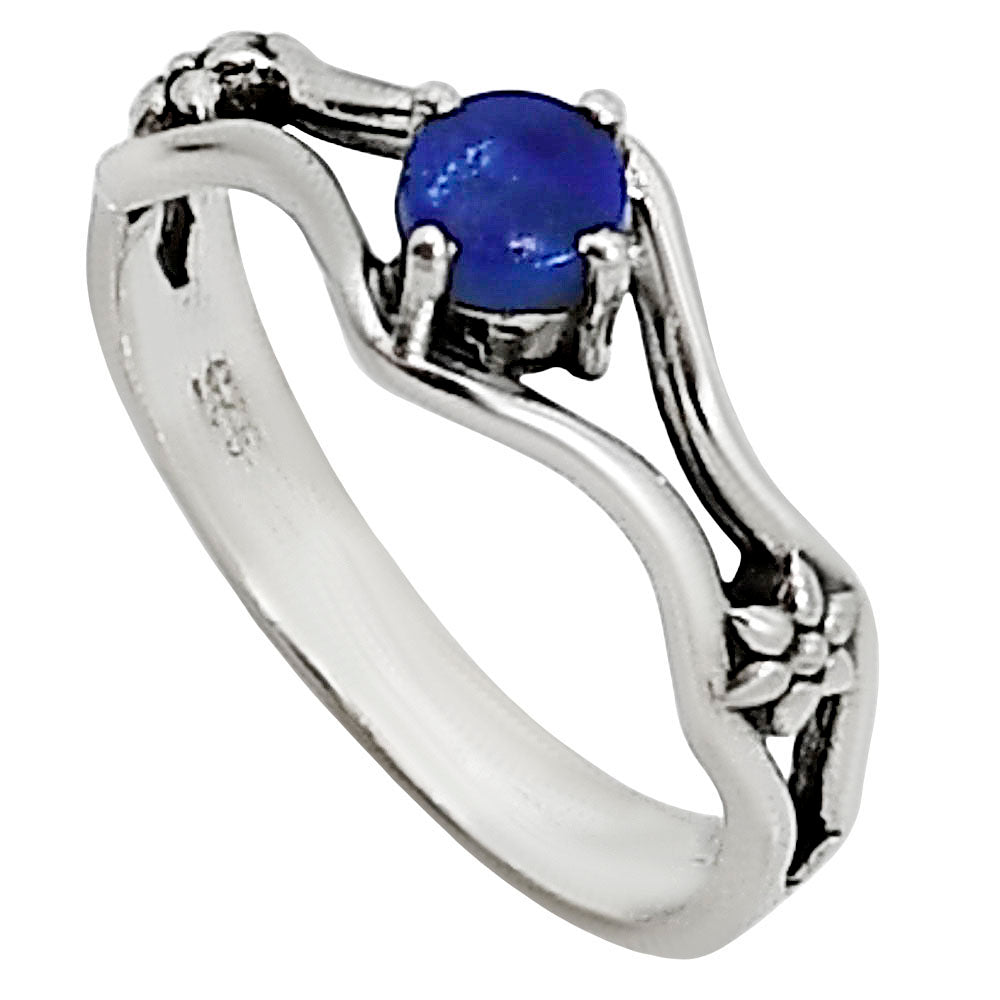 Lapis Lazuli Ring size-8 R-1720 SDR254132-1