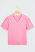 Lilah Short Puff Sleeve Blouse-4