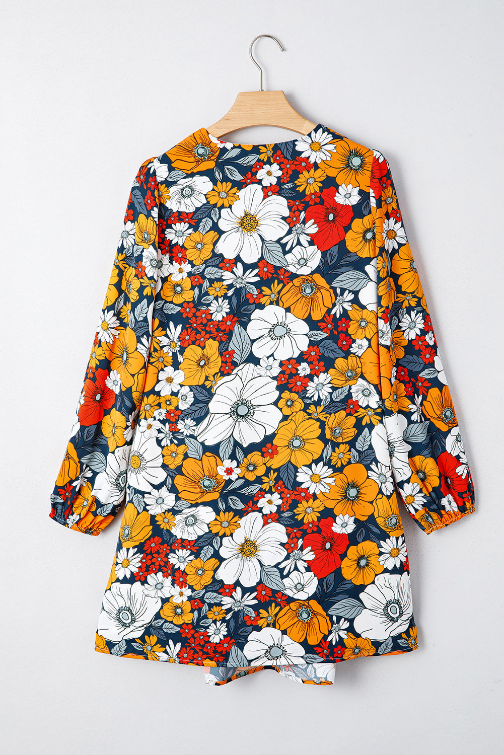 Blakely Floral Long Sleeve Mini Dress-2