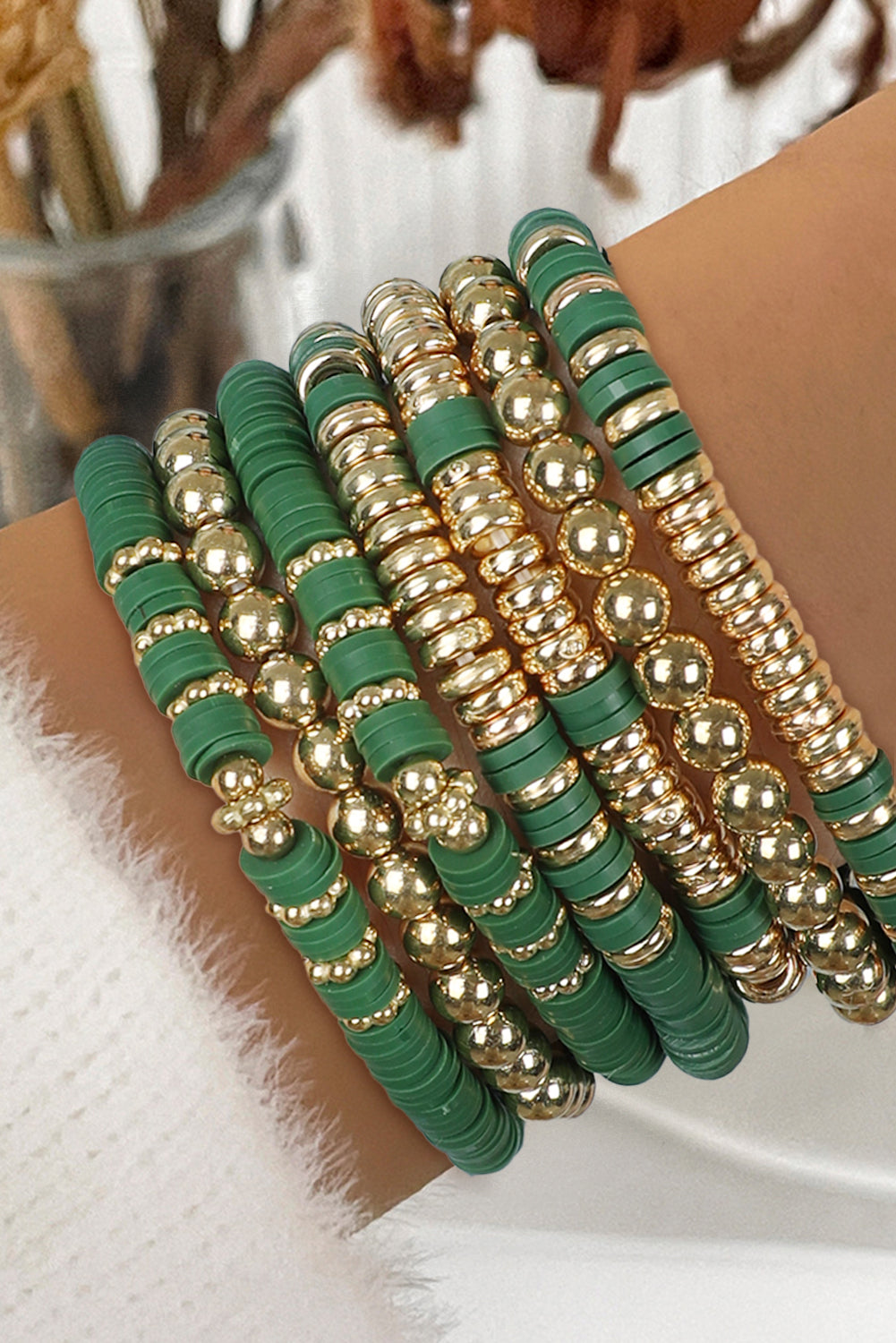 Noor Layered Beaded Bracelet Set-1