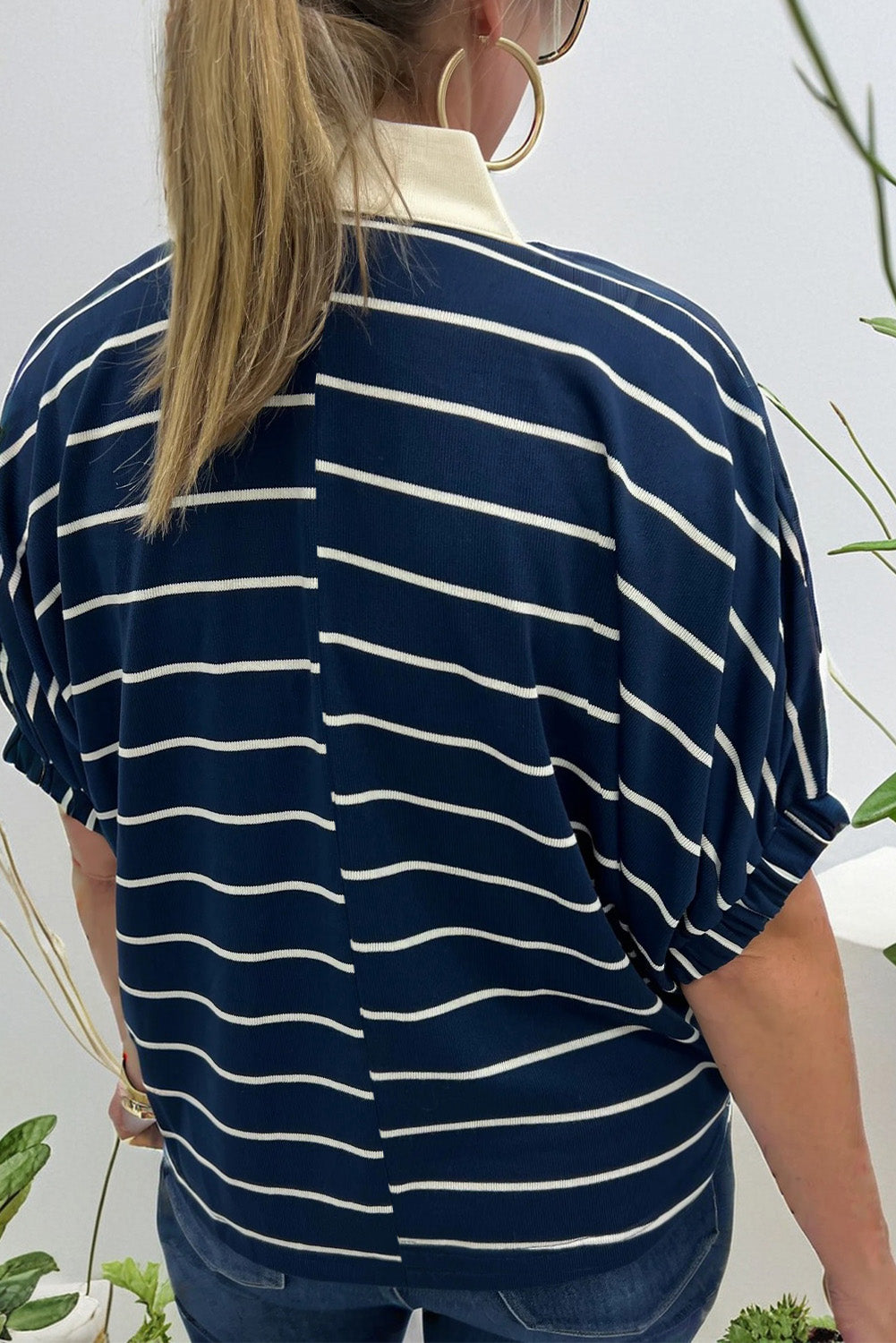 Mila Half Sleeve Dolman Top-1