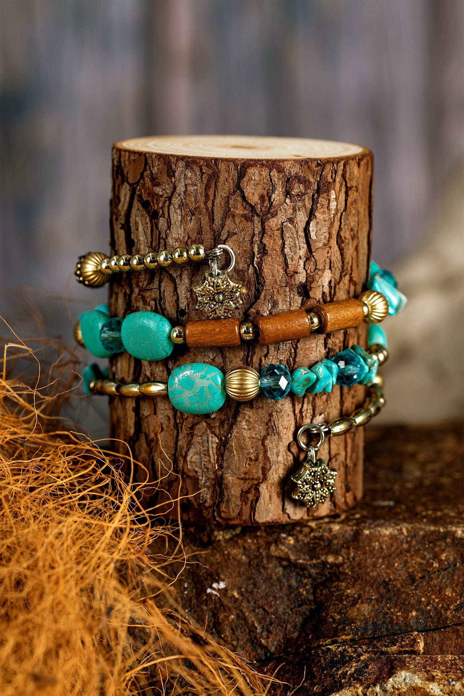 Arleth Bead Layer Winding Bracelet-3