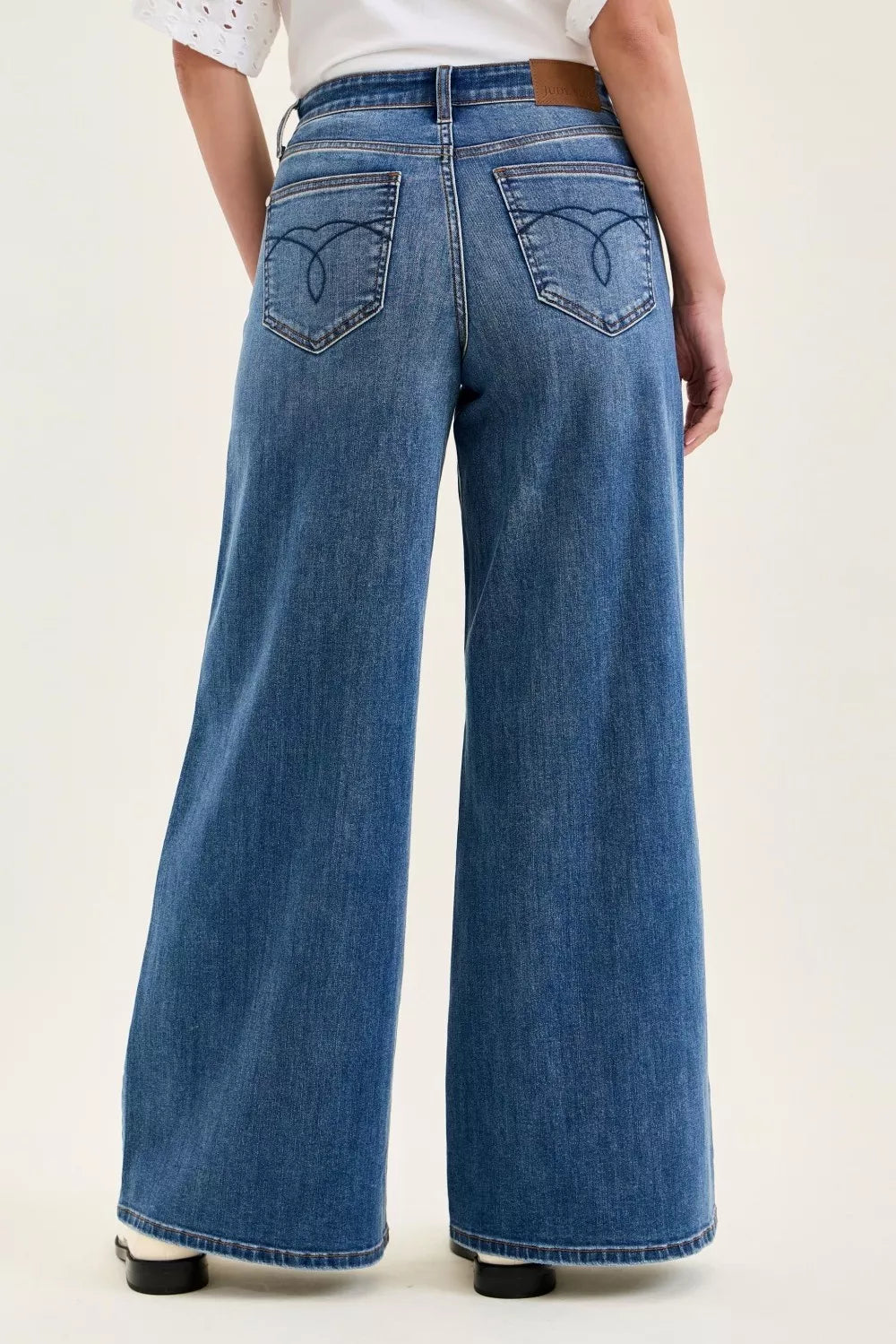 Judy Blue High Waist Palazzo Jeans-3