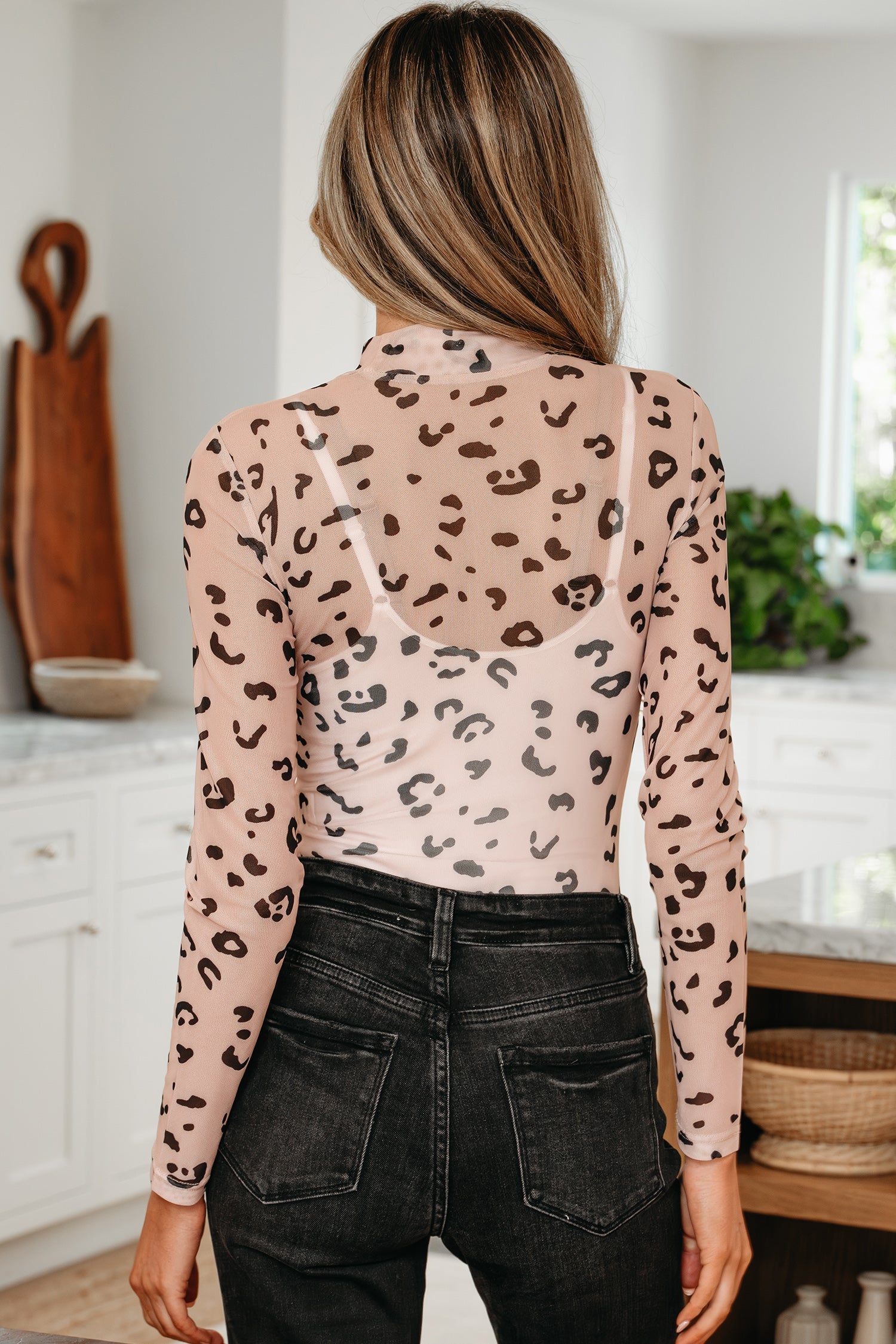Kenna Mesh Long Sleeve Bodysuit-1