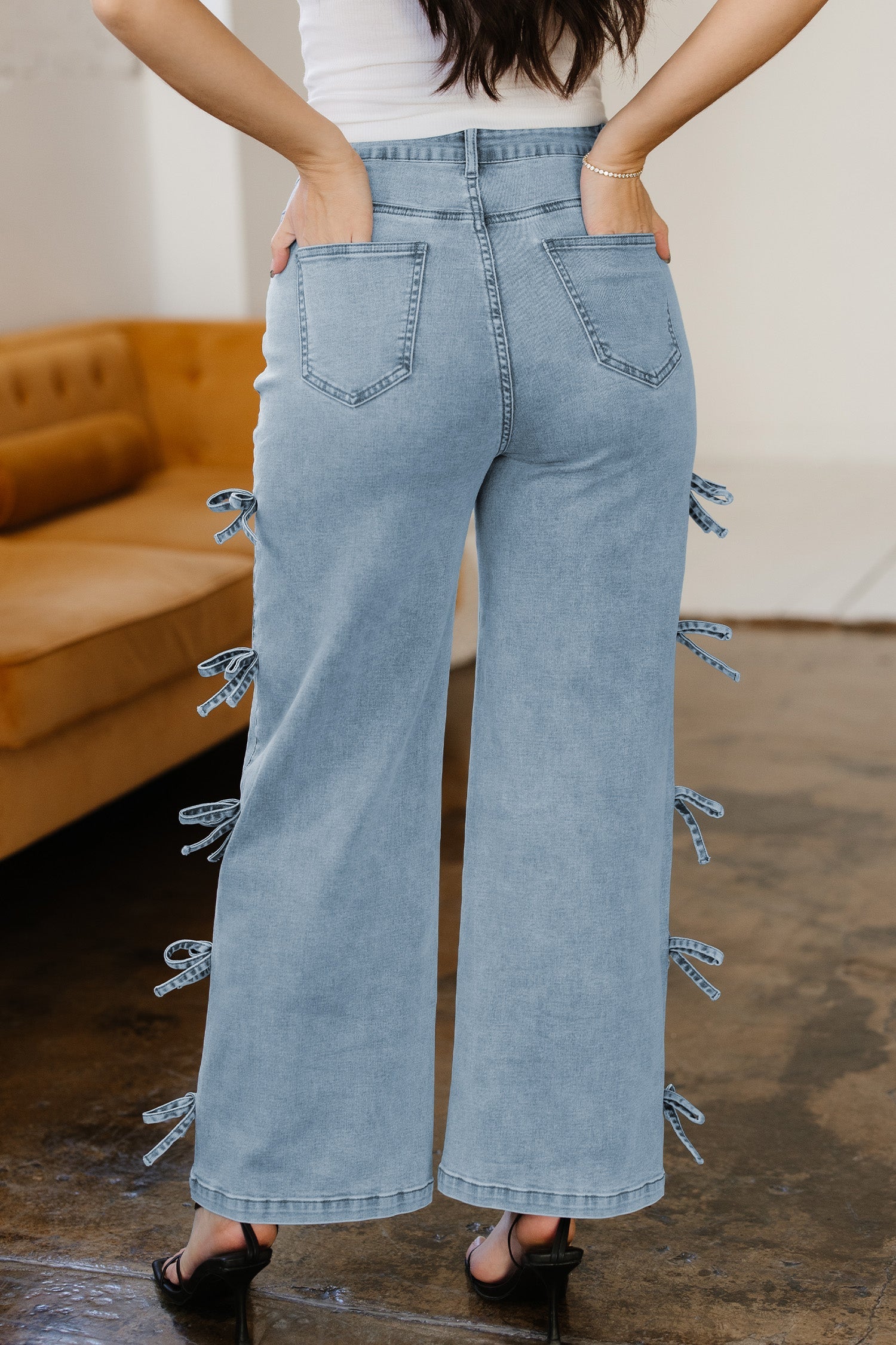 Maryam Straight Leg Loose Jeans-4
